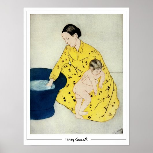 Mary Cassatt Zedign Art Poster #44 (Voorkant)