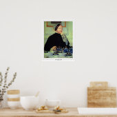 Mary Cassatt Zedign Art Poster #72 (Keuken)