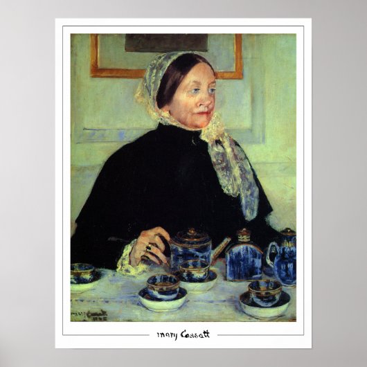 Mary Cassatt Zedign Art Poster #72 (Voorkant)