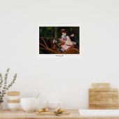 Mary Cassatt Zedign Art Poster #8 (Keuken)