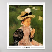 Mary Cassatt Zedign Art Poster #92 (Voorkant)