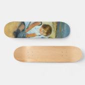 Mary Cassatt's kinderen op de strand (1884) Skateboard (Horizontaal)