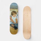 Mary Cassatt's kinderen op de strand (1884) Skateboard (Voorkant)