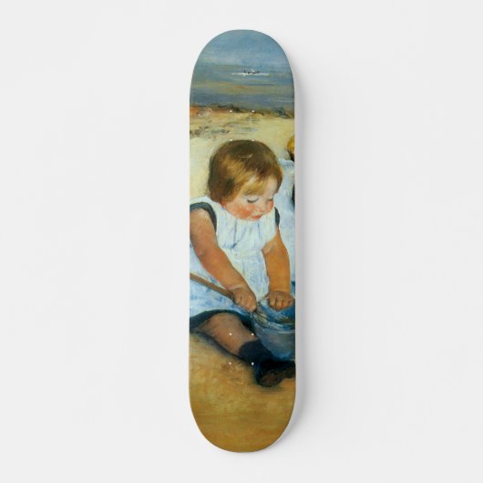 Mary Cassatt's kinderen op de strand (1884) Skateboard (Voorkant)