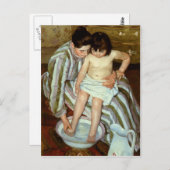 Mary Cassatt's The Child's Bath (ongeveer 1892) Briefkaart (Voorkant / Achterkant)
