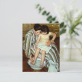 Mary Cassatt's The Child's Bath (ongeveer 1892) Kaart (Staand voorkant)