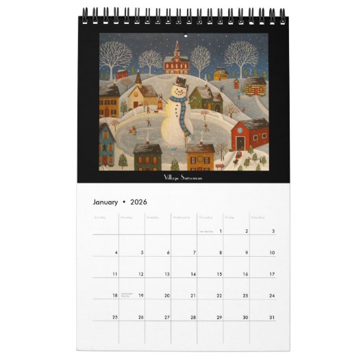Mary Charles Folk Art Calendar 2017 Kalender (Jan 2026)
