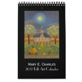 Mary Charles Folk Art Calendar 2017 Kalender (Hoes)