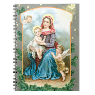 Mary Cherubs en Baby Jesus Notitieboek