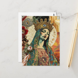 Mary Collage Briefkaart
