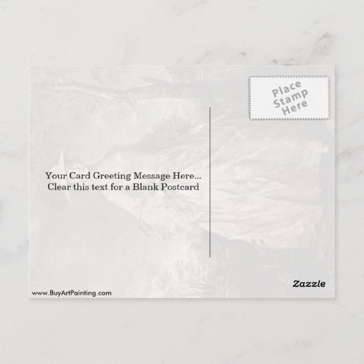 Mary Countess Howe by Thomas Gainsborough Briefkaart (Achterkant)