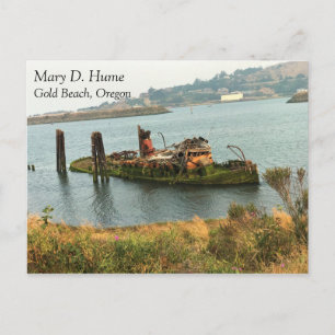 Mary D. Hume, Gold Beach, Oregon Briefkaart