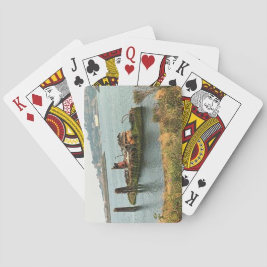 Mary D. Hume, Gold Beach, Oregon Pokerkaarten (Achterkant)