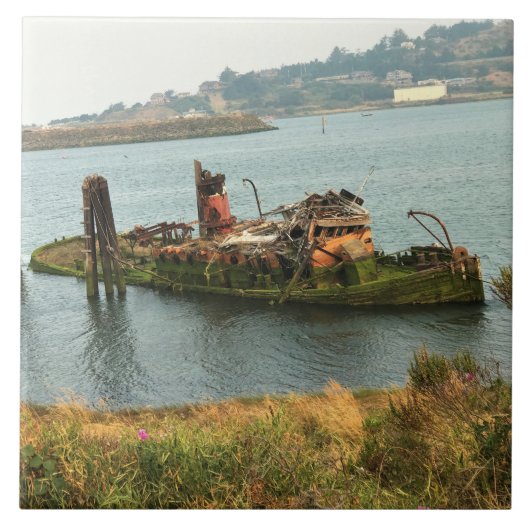 Mary D. Hume, Gold Beach, Oregon Tegeltje (Voorkant)