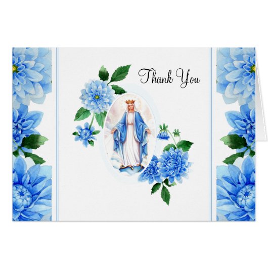 Mary dank u voor uw Religieuze blote maagd (Voorkant Horizontaal)