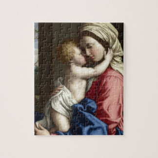 Mary en baby Jesus Art Legpuzzel