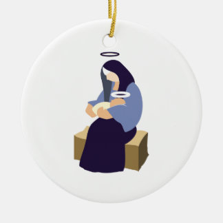 Mary en Baby Jesus Ornament