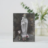 Mary en Christus Child Briefkaart (Staand voorkant)