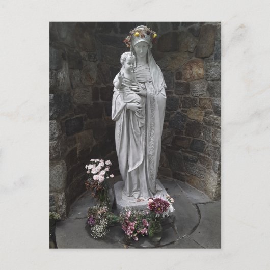 Mary en Christus Child Briefkaart (Voorkant)