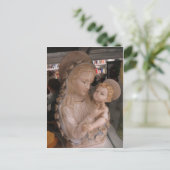Mary en Christus Child Briefkaart (Staand voorkant)