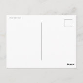 Mary en Christus Child Briefkaart (Achterkant)