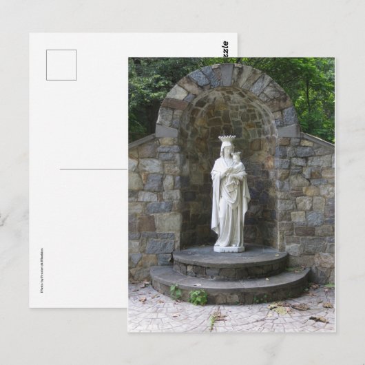 Mary en Christus Child Briefkaart (Voorkant / Achterkant)