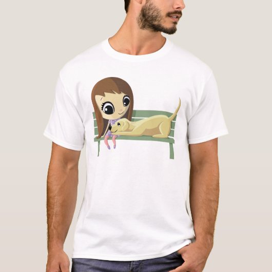 Mary en Crouton de Dog T-shirt (Voorkant)