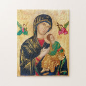 Mary en de Baby Jesus Legpuzzel (Verticaal)