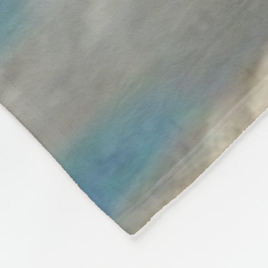 MARY en JESUS in de CLOUDS Fleece Deken (Hoek)