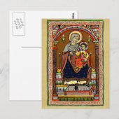 Mary en Jezus Briefkaart (Voorkant / Achterkant)