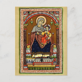 Mary en Jezus Briefkaart