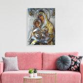 Mary en Jezus Canvas Afdruk (Insitu (Woonkamer))