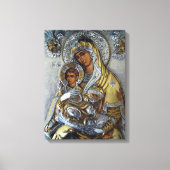Mary en Jezus Canvas Afdruk (Voorkant)