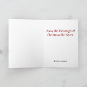 Mary en Jezus, een Vintage kerstkaart Feestdagen Kaart (Binnen)