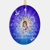 Mary en Jezus Keramisch Ornament (Rechts)