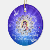 Mary en Jezus Keramisch Ornament (Links)