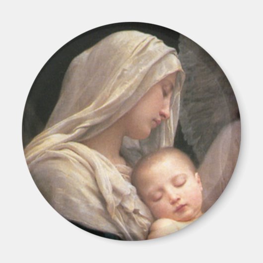 Mary en Jezus Magneet (Voorkant)