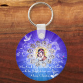 Mary en Jezus Sleutelhanger (Voorkant)