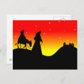 Mary en Joseph Briefkaart (Voorkant / Achterkant)