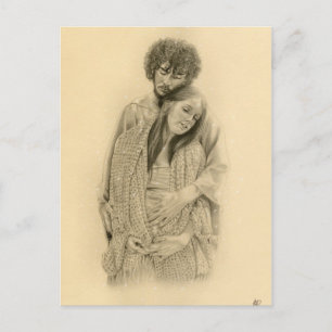 Mary en joseph Briefkaart