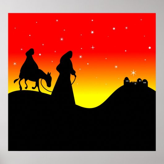 Mary en Joseph Poster (Voorkant)