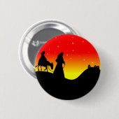 Mary en Joseph Ronde Button 5,7 Cm (Voorkant /achterkant)