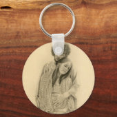 Mary en joseph Sleutelhanger (Voorkant)