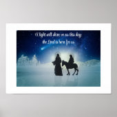 Mary en Joseph's Journey Poster (Matte) (Voorkant)