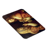 Mary en Martha (olie op het paneel) Magneet (Rechterzijde)