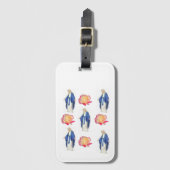 Mary en rozen Bagagelabel (Voorkant (verticaal))