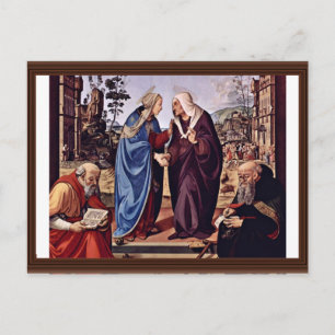 Mary en St. Elizabeth St. Nicholas en St. Anthon Briefkaart