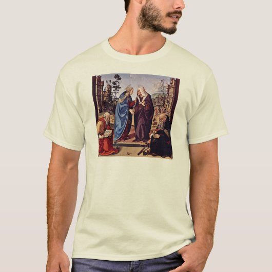Mary en St. Elizabeth St. Nicholas en St. Anthon T-shirt (Voorkant)