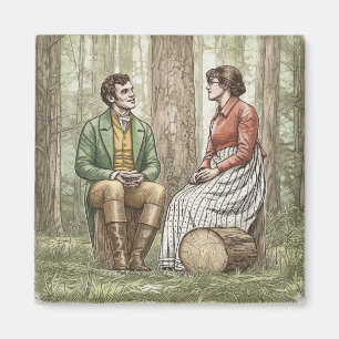 Mary en Tom in "The Other Bennet Sister" Magneet
