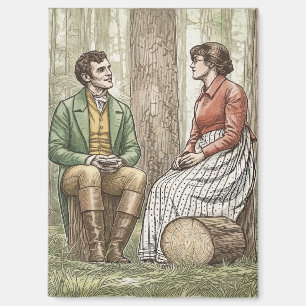 Mary en Tom in "The Other Bennet Sister" Magneet
